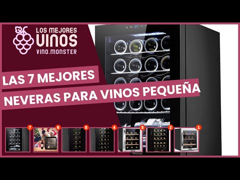 Las 7 mejores neveras para vinos peque&ntilde;a
