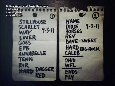 Gillian Welch and David Rawlings The Pageant St  Louis, MO 09 03 2011