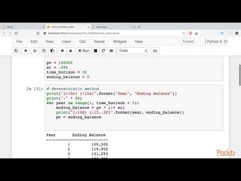 Hands on Python for Finance Introduction to Monte Carlo | packtpub com
