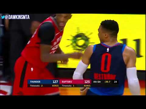 Carmelo Anthony Full highlights 2018.3.18 OKC Thunder at Toronto Raptors 15 Pts, Moving UP