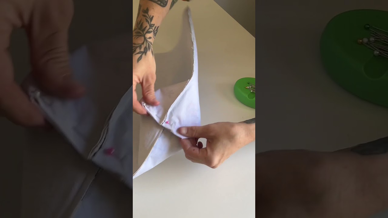 Beginner friendly tote bag tutorial! #sewing #sewingideas #sewingtutorial #sewingmadeeasy