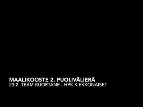 Team Kuortane vs HPK Kiekkonaiset 23.2.2020