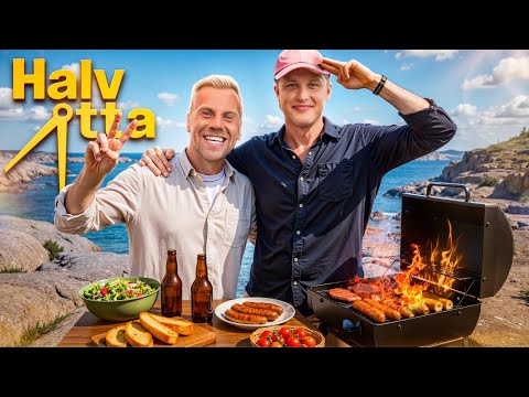 HALV 8 HOS ROBIN MOS!