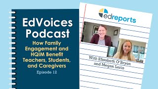 How Family Engagement and HQIM Benefit Teachers, Students, and Caregiv