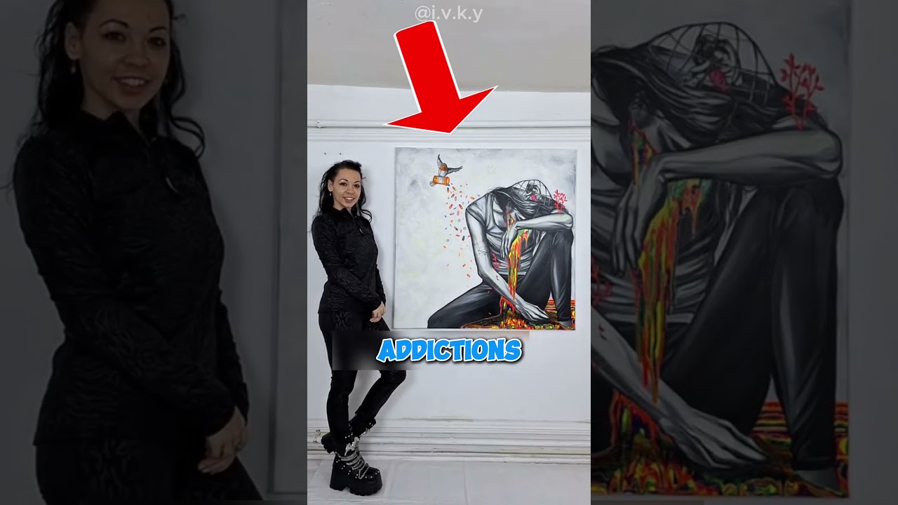 This Painter Paints Mental Disorders