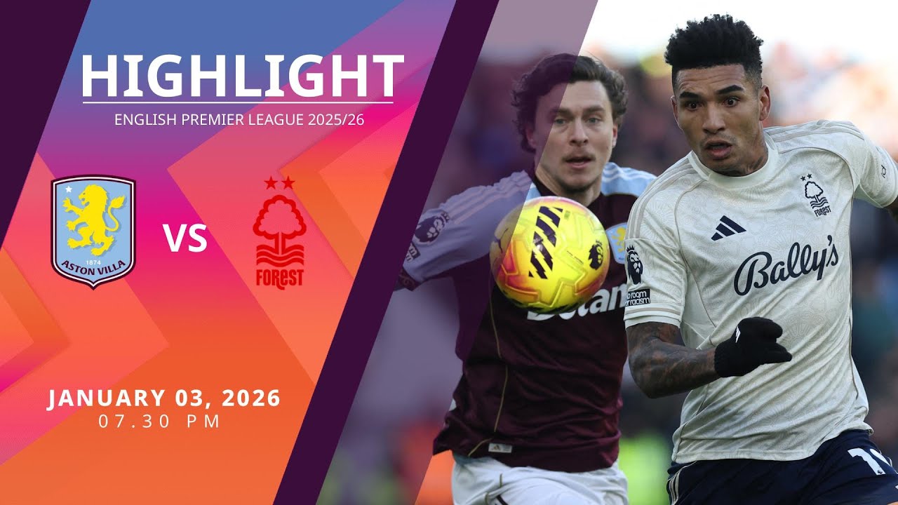 [Highlight] PremierLeague : แอสตัน วิลล่า vs น็อตติ้งแฮม ฟอเรสต์ (03-01-69)