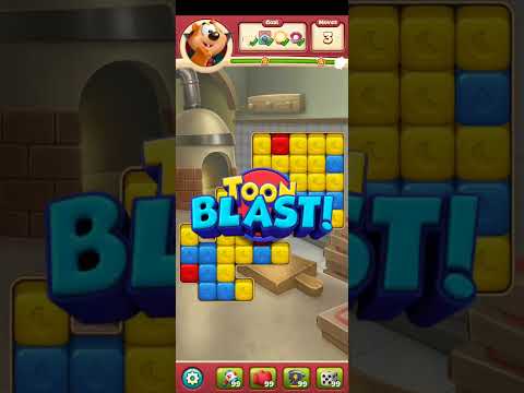 Toon Blast Level 2719 No Boosters Series