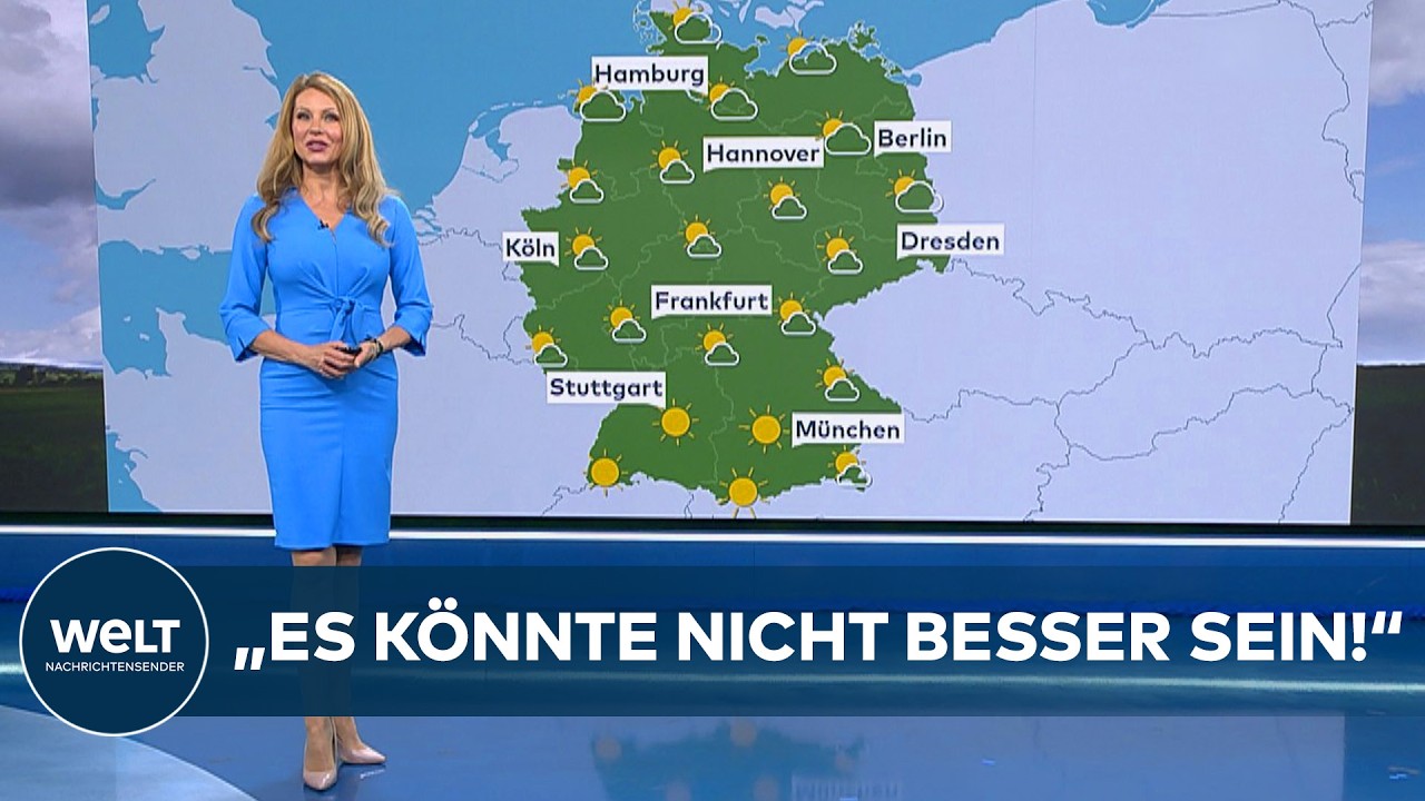 WETTER IN DEUTSCHLAND: „Es wird richtig schön!“ ☀️ Pfingsten bringt Sonne und Wärme