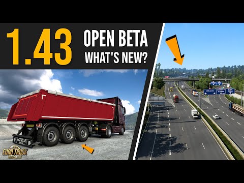 Euro Truck Simulator 2 -  Open Beta 1.43 | Toast