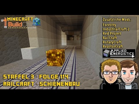 Let´s Play Buildcraft [HD+] S03E114 - Railcraft - Schienenbau