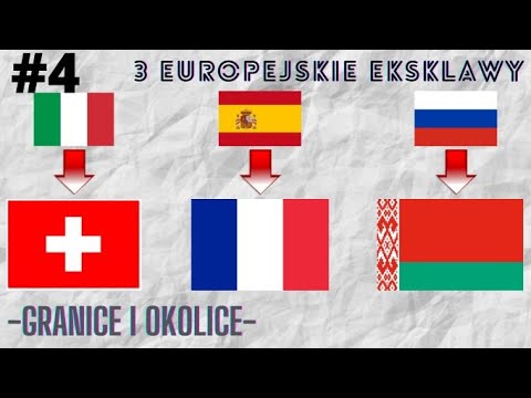 4. Włochy w Szwajcarii, Hiszpania we Francji, Rosja na Białorusi. 3 eksklawy. Informacje. S01E04.