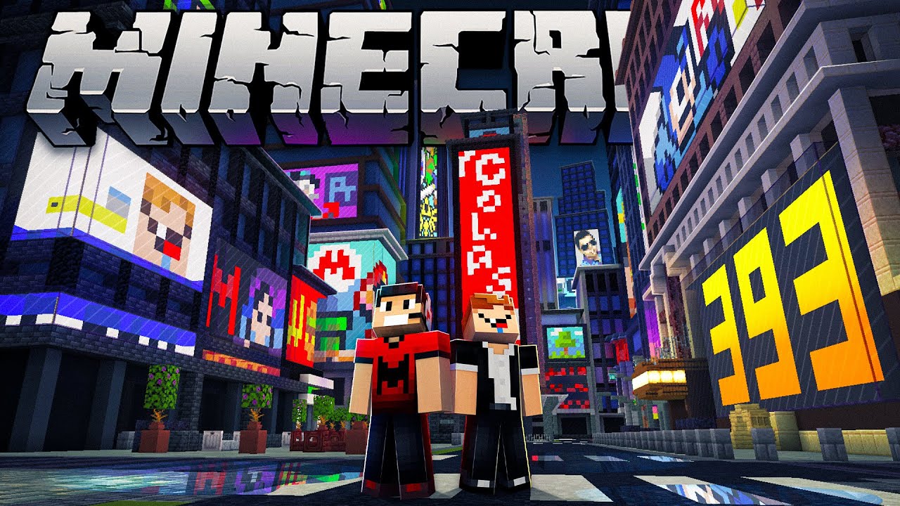 Times Square de LED no Minecraft - Em busca da casa automática #393
