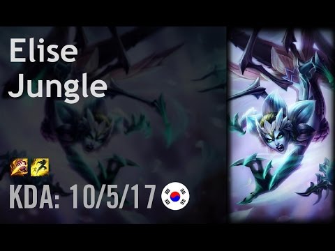 Elise Jungle vs Shaco - Blank - KR Challenger Path 6.2