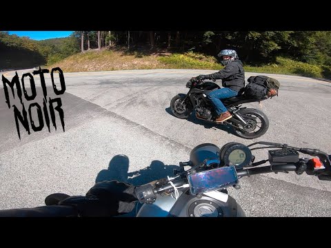 Twisties - Yamaha XSR700 & MT09 - With @nycscrambler - Less Talk More Riding - Catskill Mountains TT
