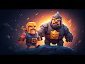 Clash of clans - 300 Golems & 300 Giants (mass ...