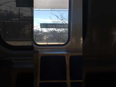 Chicago Green line Train