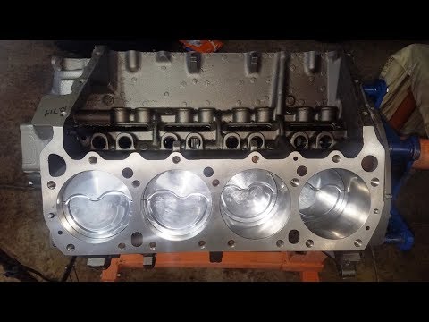 440 Chrysler Mopar Engine Building Part 3 - Piston Ring Gapping & Installation