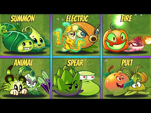 PvZ 2 | 6 Best PAIR Team Plants vs Team Zombie - Who Will Win? - Team Plants Battlez