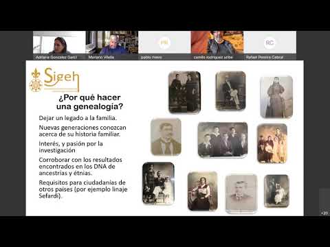 Conferencia SIGEH -  "Ser novato en una experiencia genealógica en el contexto colombiano"