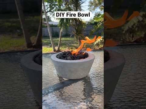 DIY FIRE Bowl * Easy*  #diy #patio #fire #outdoor #homeprojects
