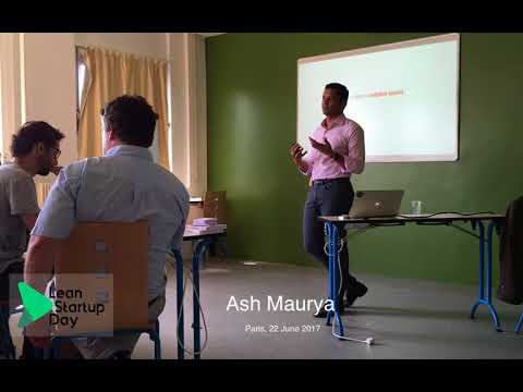 Ash Maurya Masterclass 1