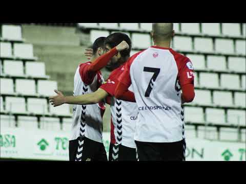 Tercer gol Salinas C. E. L'Hospitalet - F. C. Santboià