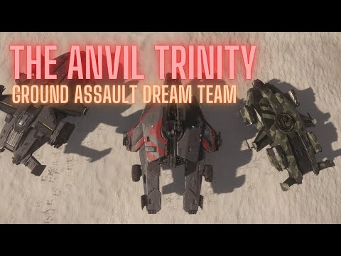 The Anvil Trinity - The Paladin, Asgard & Valkyrie - Ground Assault Kings