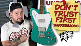 Video thumbnail for Gibson Non Reverse Thunderbird Revisited // GIBSON A GO GO by The Bass Channel
