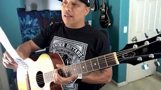 Video thumbnail for Epiphone PR-4E Acoustic/Electric sound  check by Master Uragon