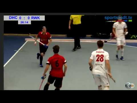 1. Hallenhockey-Bundesliga Herren DHC vs. RWK 22.12.2017 Livestream