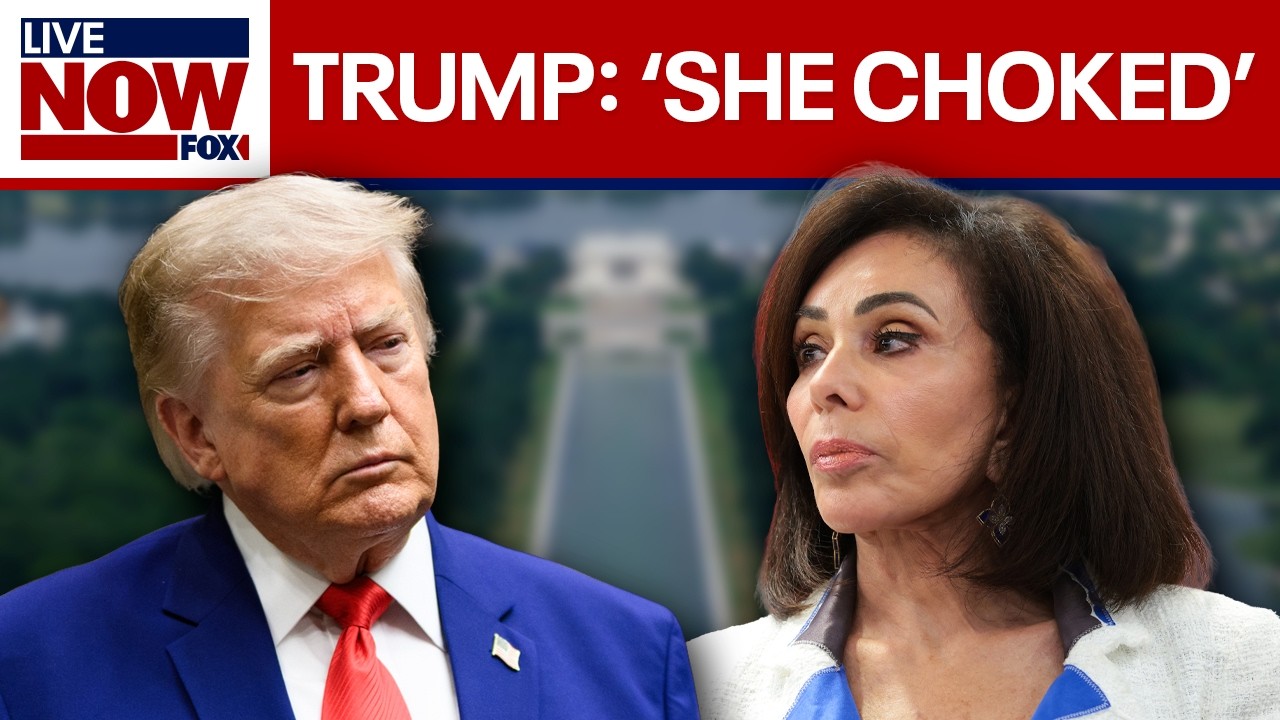 Trump blasts Jeanine Pirro after charges are dropped in Reflecting Pool case