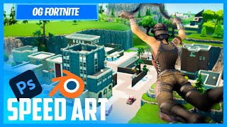 COLDさんのクリエイティブサムネ【フォートナイト/FORTNITE】Thumbnail Speed Art