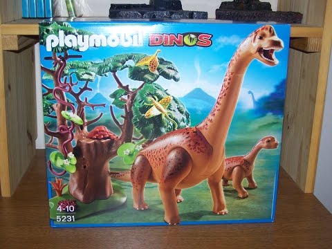 Reviews Playmobil Dinos  ( Brachiosaure et son petit 5231 )