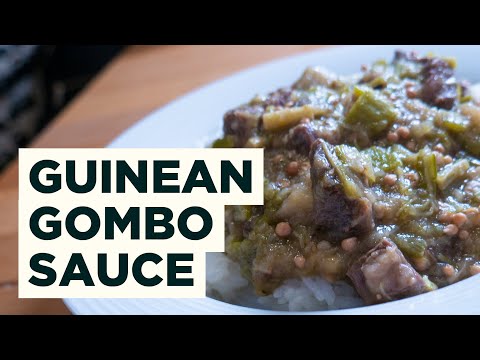 Umami Bomb! Guinean Okra Sauce Gombo Recipe