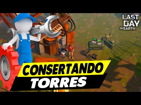 FIXING WATCHTOWERS WITH A DRONE - Last Day On Earth