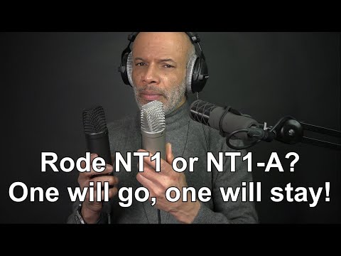 Rode NT1 vs NT1-A. One will go, one will stay!