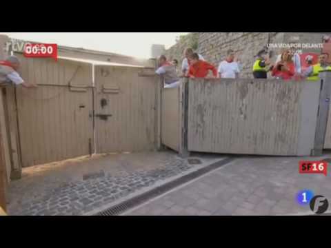 Tercer Encierro San Fermín 2016-Sábado 9 de Julio