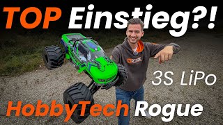 Starkes RC-Modell für Einsteiger? RC-Monstertruck von Hobbytech im UNBOXING & TEST