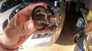 Thermostat replacement on my Scion tC!!