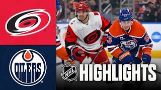 Edmonton Oilers vs Carolina Hurricanes