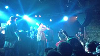 Noyz Narcos feat. Mystic 1 e Metal Carter - Zona d'ombra live @ Circolo degli artisti 9-04-2013