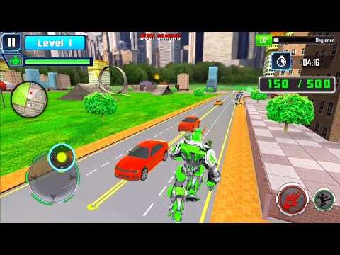Goat Robot Transforming Games - ATV Bike Robot Game - Android Gameplay