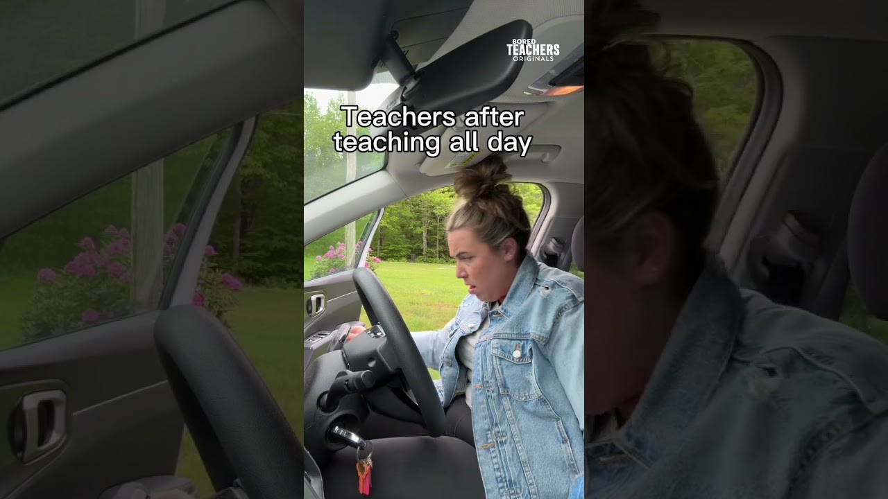 The teacher transformation at this time of year is actually terrifying 💀