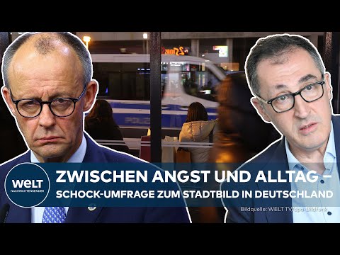 FRAUEN IN ANGST: Erschreckender Deutschlandtrend ‒ Umfrage bestätigt Merz' Stadtbild