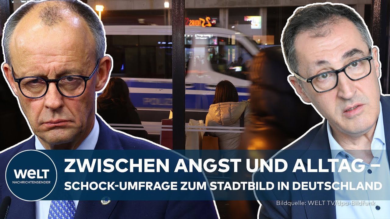 FRAUEN IN ANGST: Erschreckender Deutschlandtrend ‒ Umfrage bestätigt Merz' Stadtbild