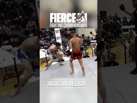 JAKCSON DEGRAY BY LEG KICK!