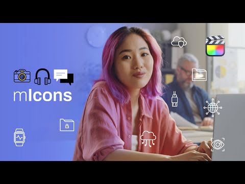 mIcons — A Collection of 160 Neat and Clean Animated Icons for Final Cut Pro — MotionVFX