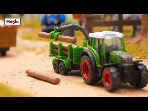 Maisto Mini Work Machines Tractors and Farm Equipment