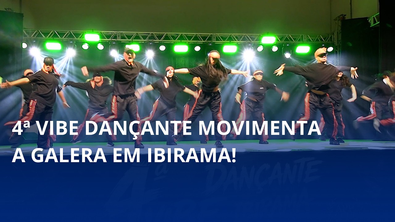 4ª Vibe Dançante movimenta a galera em Ibirama!
