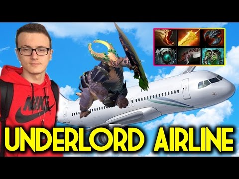 Miracle- [UnderLord] Super UnderLord Airlines Crazy Tank TRYHARD DOTA2